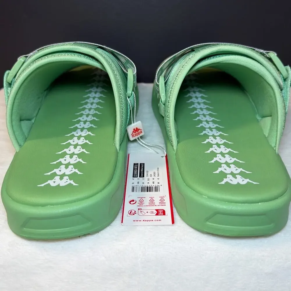 Kappa 222 Banda Mitel 1 Slide Sandals – Green | 304KUQ0 | 13M - Picture 7 of 9